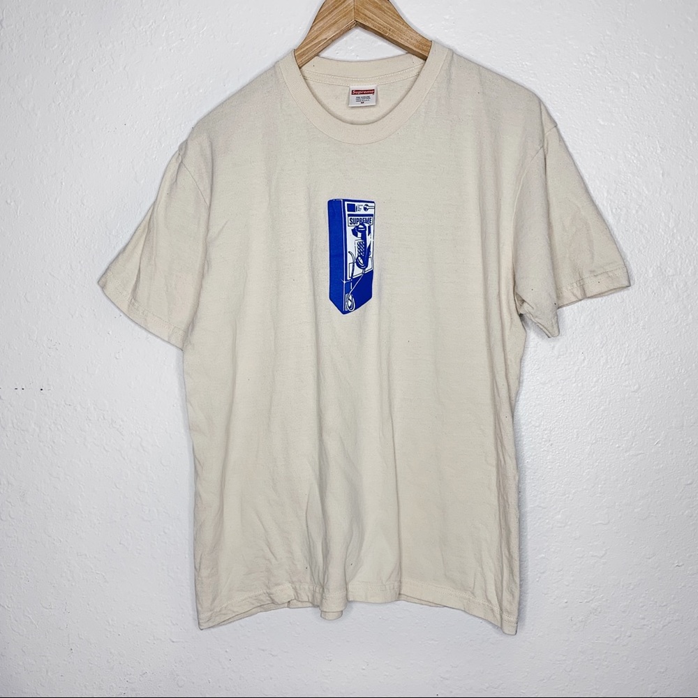 SUPREME | telephone booth tshirt.